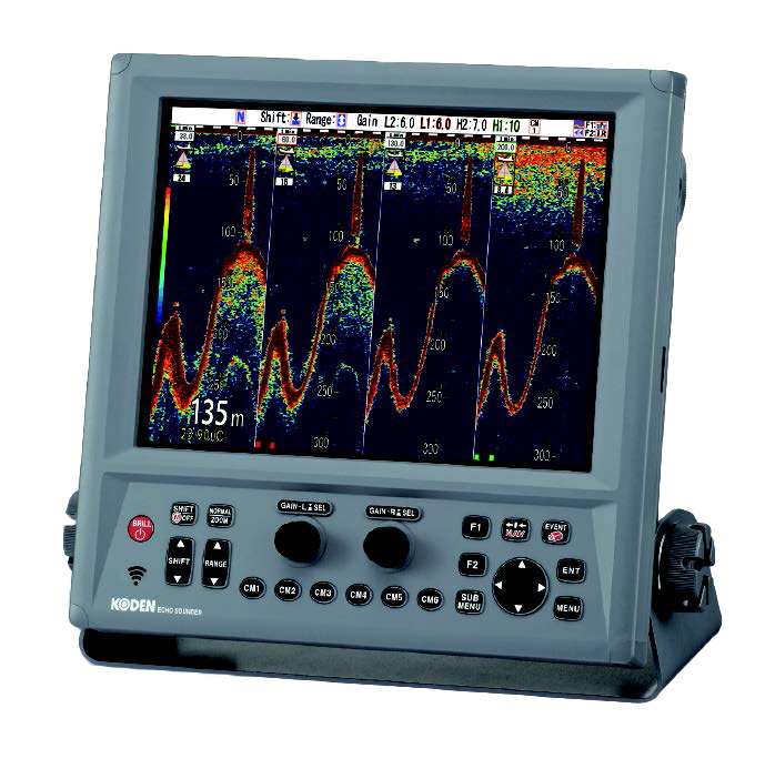 12.1" COLOR LCD, 3KW BROADBAND ECHO
