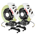 Brembo 15-23 Mustang GT (S550) Front GT BBK 6 Piston Cast 405x34 2pc Rotor Slotted Type-1- White