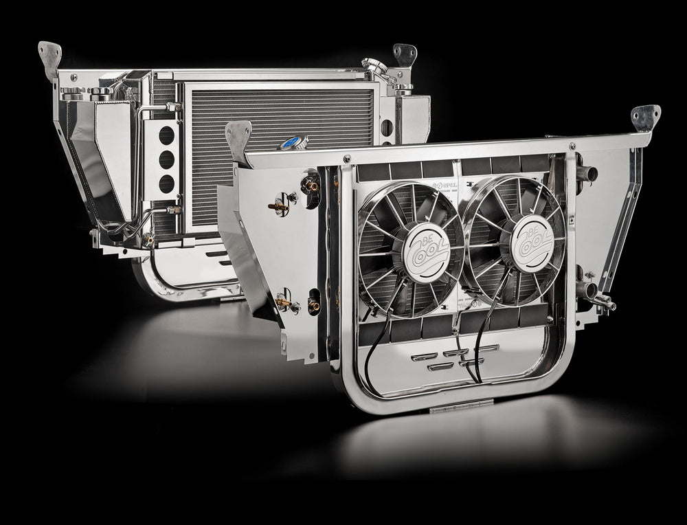 DIRECTFIT POLISHED FINISH EXTREME MODULE FOR LS SWAP W/A/C W/STD TRANS 1000 H.P.