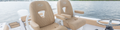 BENCH SEAT, 36" CAPRI DELUXE WHITE