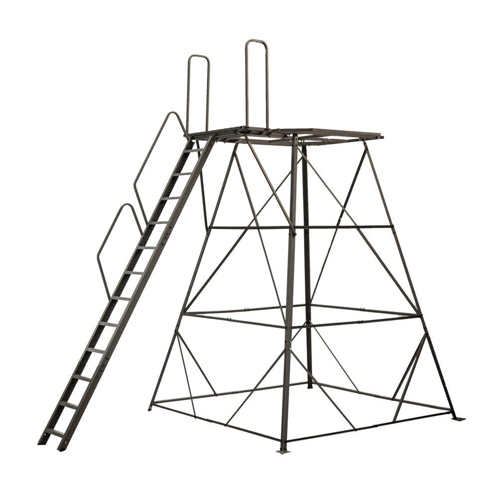 PRO RIFLE BLIND (TAN) W/ 12 FT. TOWER