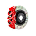 Brembo 17-23 540i Front GT BBK 6 Piston Cast 405x34 2pc Rotor Drilled-Red