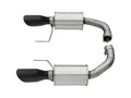 Roush 15-17 Mustang GT Black Tip Axle Back Exhaust