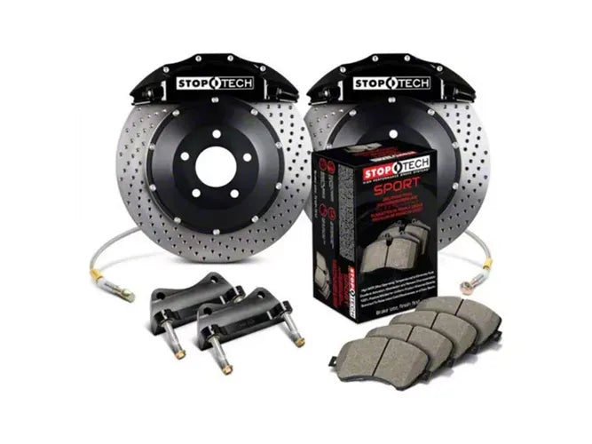 BLK CALIPRS/DRILLED ROTOR