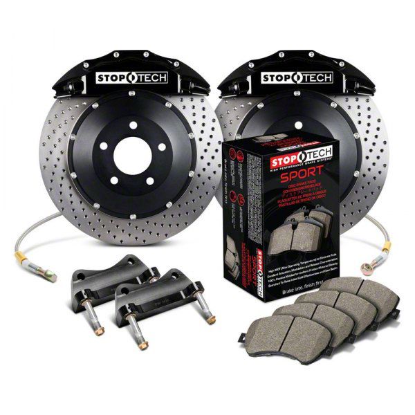 BLK CALIPRS/DRILLED ROTOR