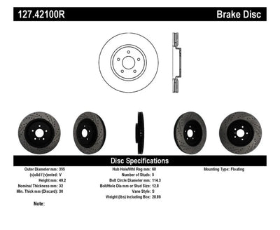 Stoptech auto part