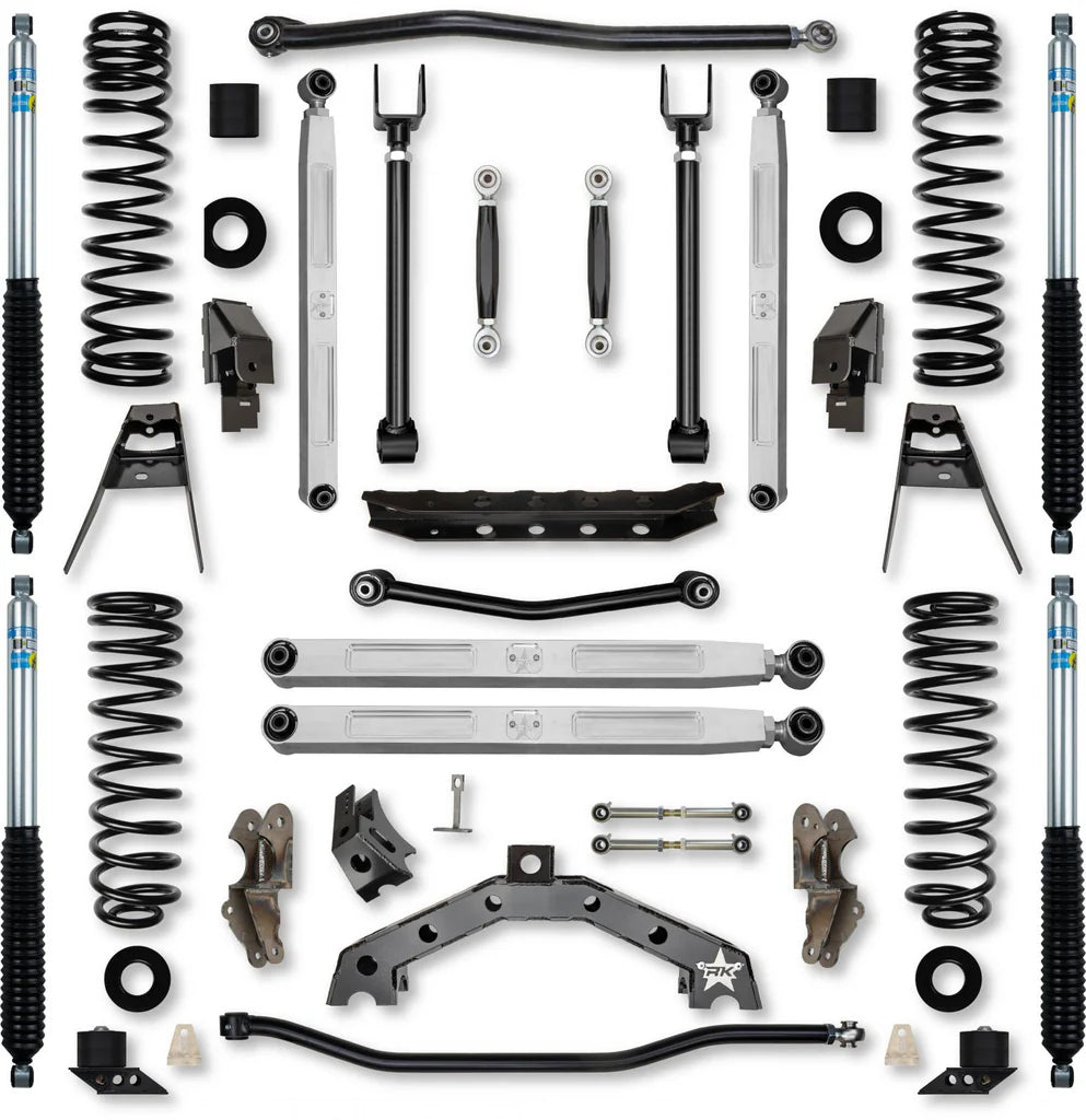 18C WRANGLER JL 2DR 3.5IN TREX NO LIMITS PRO ELITE HYBRID SYS B51 FRONT &