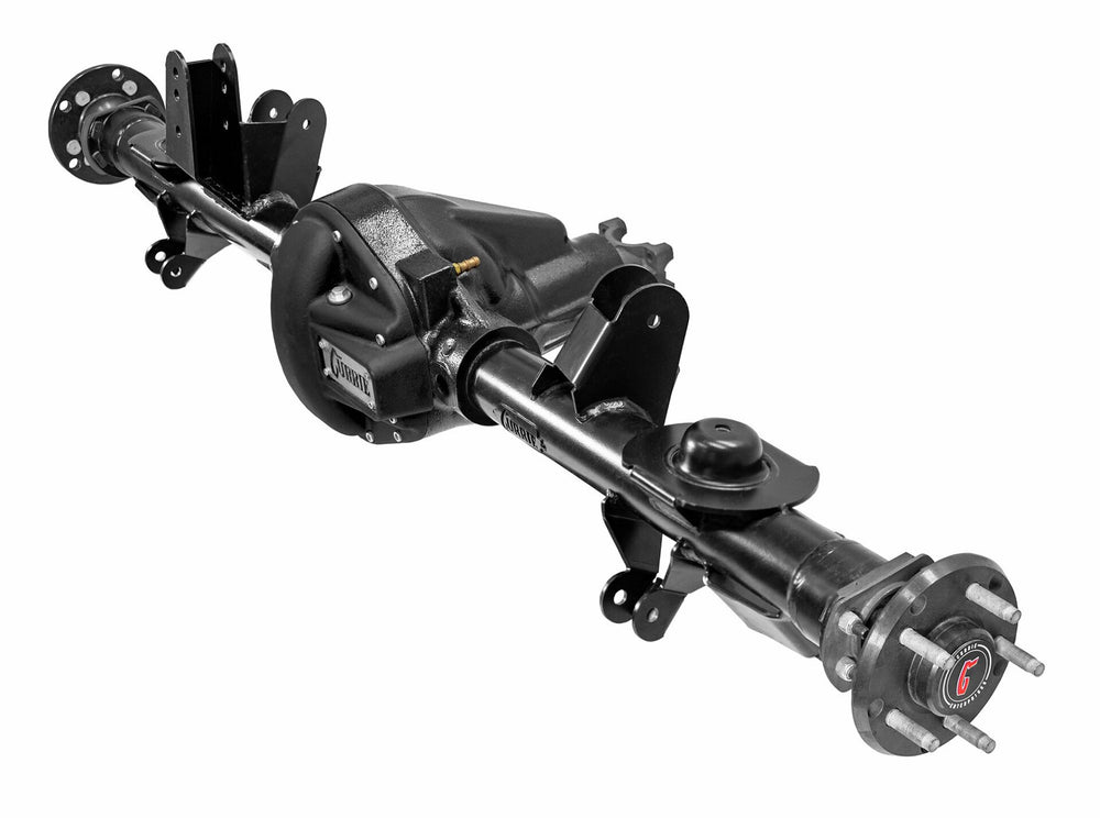 TJ/LJ - CURRIE 44 REAR - STOCK WIDTH (60.5 WIDTH) - ARB LOCKER - 5.38 GEAR RATIO - 5 ON 4.5 BOLT PATTERN - 1/2 STUDS - 30 SPLINE - RE USE FACTORY BRAKES - SATIN BLACK