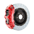 Brembo 09-15 CTS-V Front GT BBK 6 Piston Cast 405x34 2pc Rotor Drilled-Red