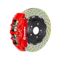 Brembo 03-06 Expedition/03-06 Navigator Front GT BBK 8 Piston Cast 380x34 2pc Rotor Drilled-Red