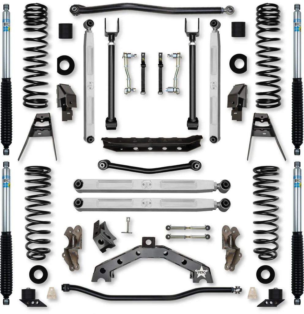 18C WRANGLER JL 2DR 4.5IN TREX PRO ELITE HYBRID SYS B51 FRONT & REAR