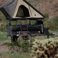 Overland Vehicle Systems Off Road Trailer - Military Style With Full Articulating Suspension 6x5.5 Bolt Pattern w Tires Wheels and Brake Controller