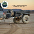 Overland Vehicle Systems Off Road Trailer - Military Style With Full Articulating Suspension 6x5.5 Bolt Pattern w Tires Wheels and Brake Controller