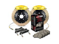 StopTech 14-15 Chevy Corvette Z51 Rear BBK w/ Yellow ST-41 355x32mm Zinc Coated Drilled Rotors