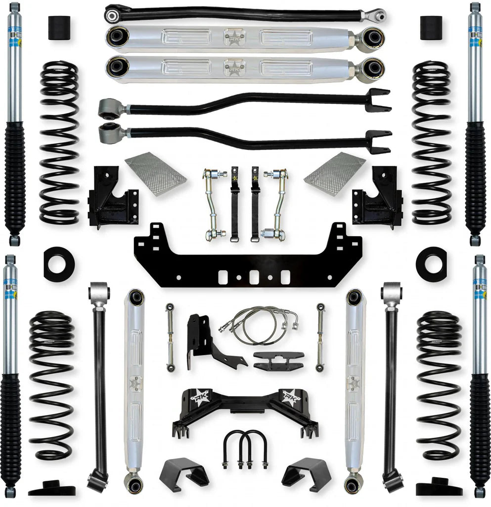 19C WRANGLER JT 4.5IN SILVERBACK PRO ELITE SYS W/ PB +J LOWER ARMS B51 FRONT