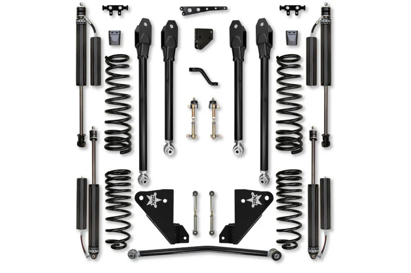 1418 RAM 2500 HD 4X4 4.0IN X FACTOR SUSPENSION SYSTEM W/ 2 5/8 RR PRODIGY SHOCKS