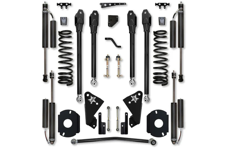 1418 RAM 2500 HD 4X4 3.5IN X FACTOR SUSPENSION SYSTEM W/ 2 5/8 RR PRODIGY SHOCKS