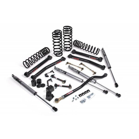 20212024 JEEP WRANGLER (JL) 3IN JKRAWL LIFT KIT 4XE RUBBER FOX SHOCKS
