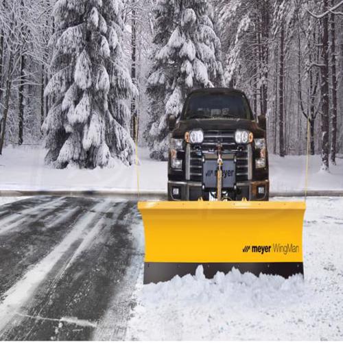 (NO HEAVY DUTY TRUCKS) WINGMAN 6FT8IN 2IN RECEIVER HITCH PLOW