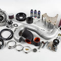 Tuner Kit Carb GM LS-Swap Passenger Side LS Truck FEAD w/V-3 SCi Polished Finish