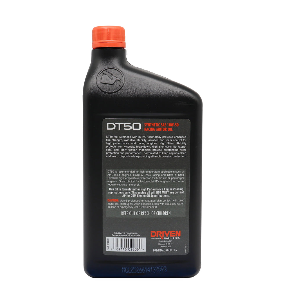 DT50 AIR-COOLED HIGH ZINC SYNTHETIC