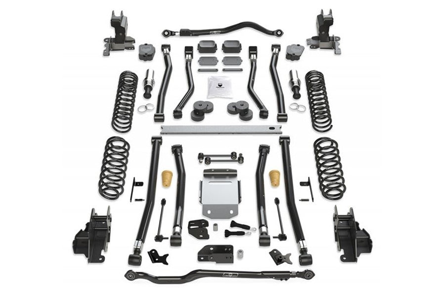 JL 4dr: 4.5 Alpine RT4 Long Arm Suspension System - No Shocks