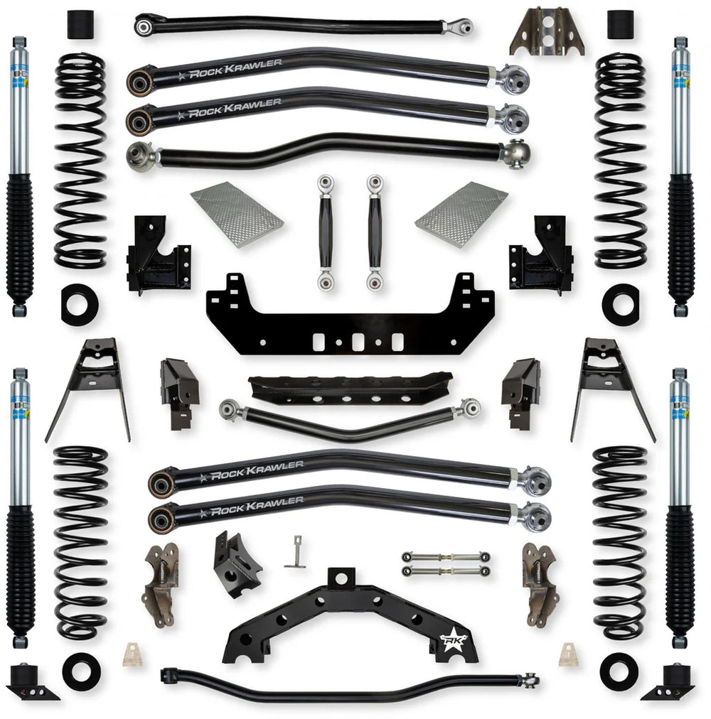 21C WRANGLER JLU 4DOOR [392]3.5IN X FACTOR X2 NO LIMITS LONG ARM SUSPENSION