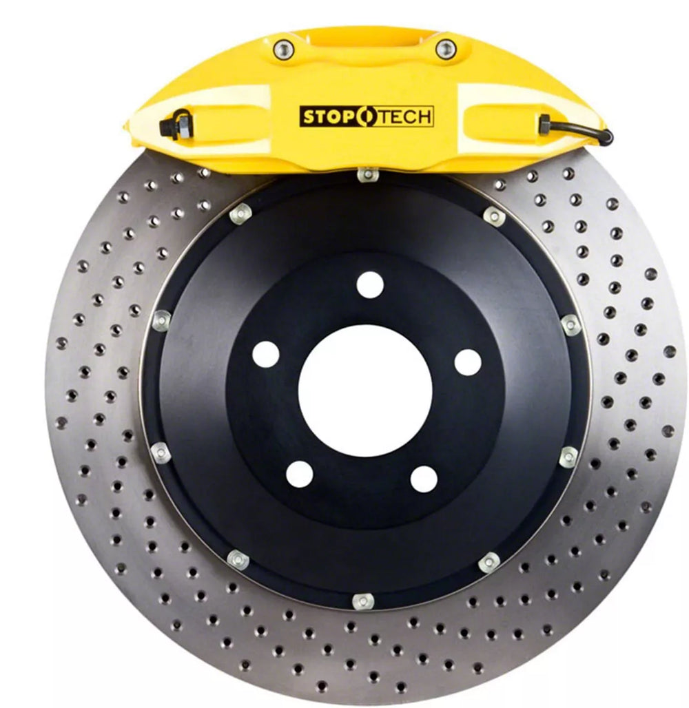 YL CALIPERS/DRILLED ROTOR