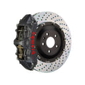 Brembo 15-19 Golf R Front GTS BBK 6 Piston Cast 380x34 2pc Rotor Drilled-Black HA