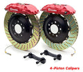 Brembo 16-21 Land Cruiser (J200) Rear GT BBK 4 Piston Cast 380x28 2pc Rotor Slotted Type-1- Yellow