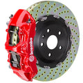 Brembo 18+ Model 3 AWD/RWD Front GTS BBK 6 Piston Cast 380x34 2pc Rotor Drilled-Black HA