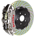 Brembo 20-24 1-Series Fr GT-S BBK 6Pist Cast 380x34 2pc Drill - BLK HA