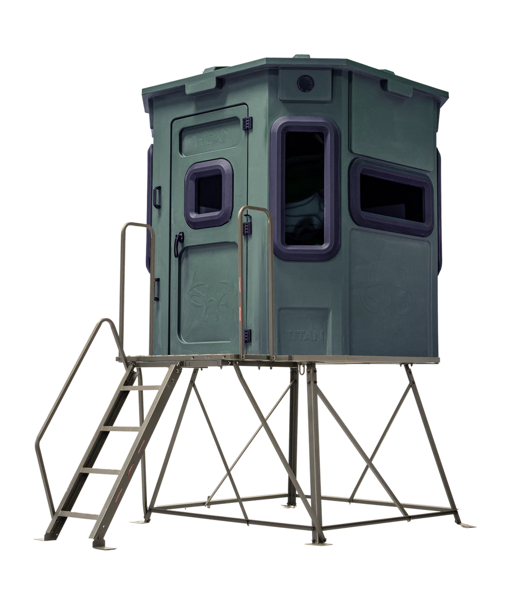 PRO BLIND COMBO (GREEN) W/8 FT TOWER