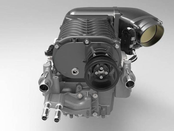 Whipple 07-14 Shelby GT500 Whipple W210AX 3.4L Crusher Supercharger Kit (Black) - WHIP-2510TB