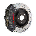 Brembo 13-17 Model S RWD Front GTS BBK 6 Piston Cast 380x34 2pc Rotor Drilled-Black HA