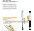 Ohlins 73-18 Mercedes-Benz Gelandewagen/G-Class Damper Set (-W463), 0-40mm Lift