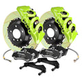 Brembo 15-23 Mustang Front GT BBK 6 Piston Cast 380x34 2pc Rotor Slotted Type1-Fluo. Yellow