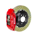 Brembo 08-09 H2 Rear GT BBK 4 Piston Cast 2pc 380x32 2pc Rotor Drilled-Red
