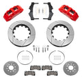 Wilwood Ford Mustang II Ford SX6R Front Brake Kit w/ 15.00in Slotted Rotor - Red