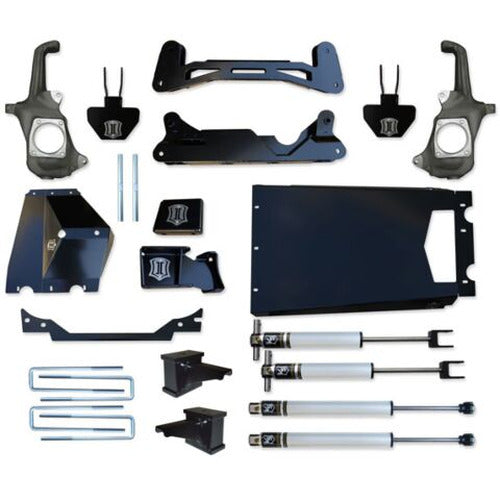 (kit) 1113 SILVERADO/SIERRA 2500/3500 HD 58IN STAGE 2 SUSPENSION SYSTEM W TORSION DR