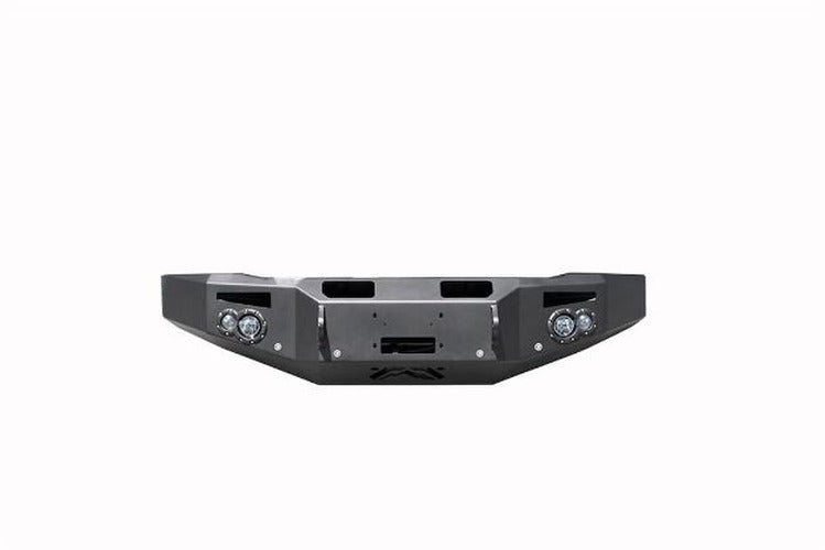 1519 SILVERADO 2500/3500 SENSOR WINCH BUMPER W/ NO GUARD BARE STEEL