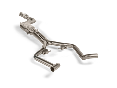 Akrapovic titanium auto part