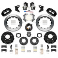 Wilwood 88-98 GM C1500 Superlite Rear Elec. Parking Brake Kit 12.88in SRP Rotor 3.25in Offset - Red