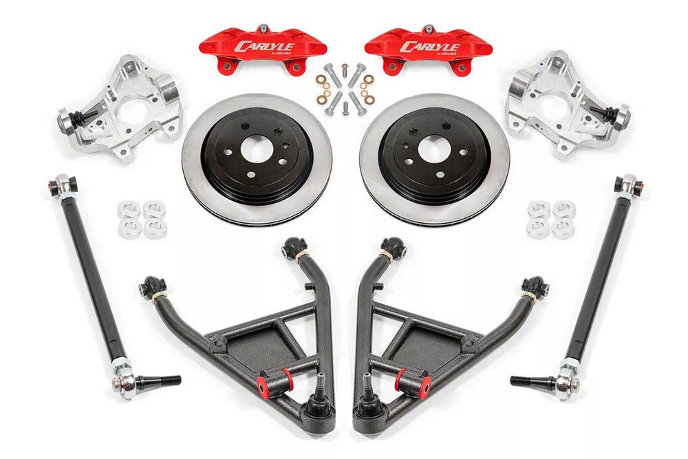 BMR 14-19 Chevrolet Corvette 15in Conversion Kit w/ Solid Rotors & Red Calipers