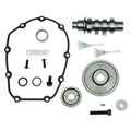 S&S Cycle 2017+ M8 124in CI Oil Cooled Power Pack w/ Black Pushrod Tubes w/o Highlight