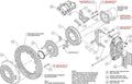 Wilwood EPB Rear Kit FNSL Big Ford 2.36 OffSet