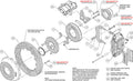 Wilwood EPB Rear Kit FNSL Big Ford New Style