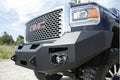 15C SIERRA 2500/3500 WINCH BUMPER W/ NO GRILL GUARD BARE STEEL