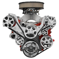 SERP SYS BLACK LS1/2/3/6 CHEVY TOP