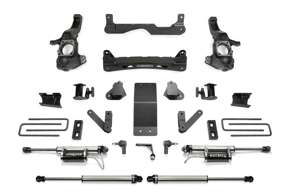 Fabtech silver shock absorber